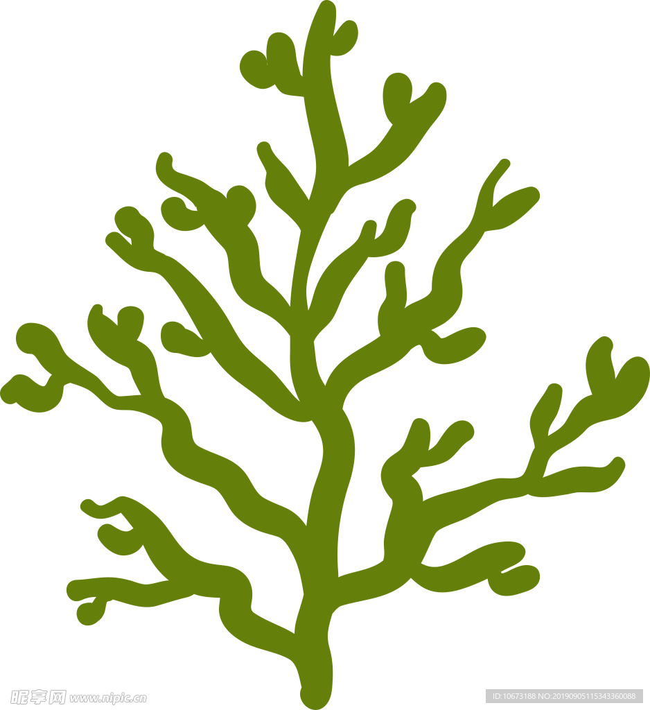 卡通海洋生物