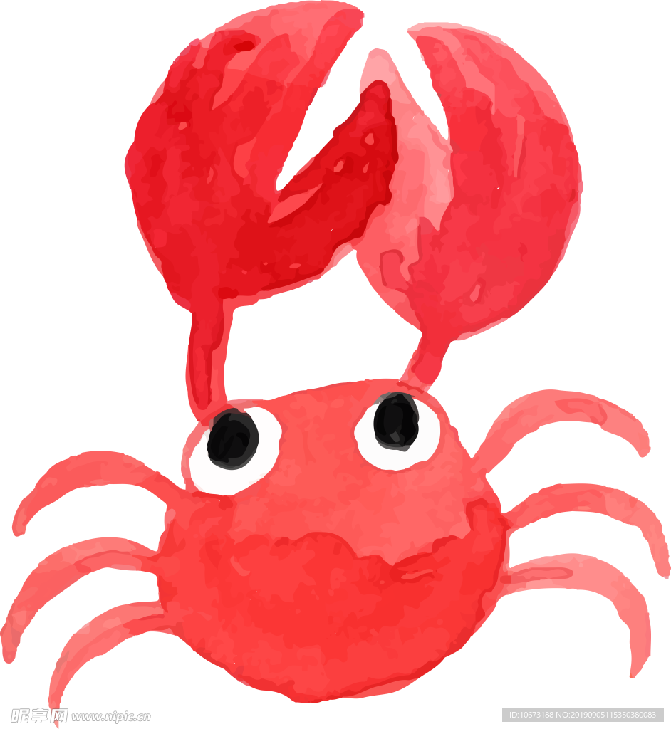 卡通海洋生物