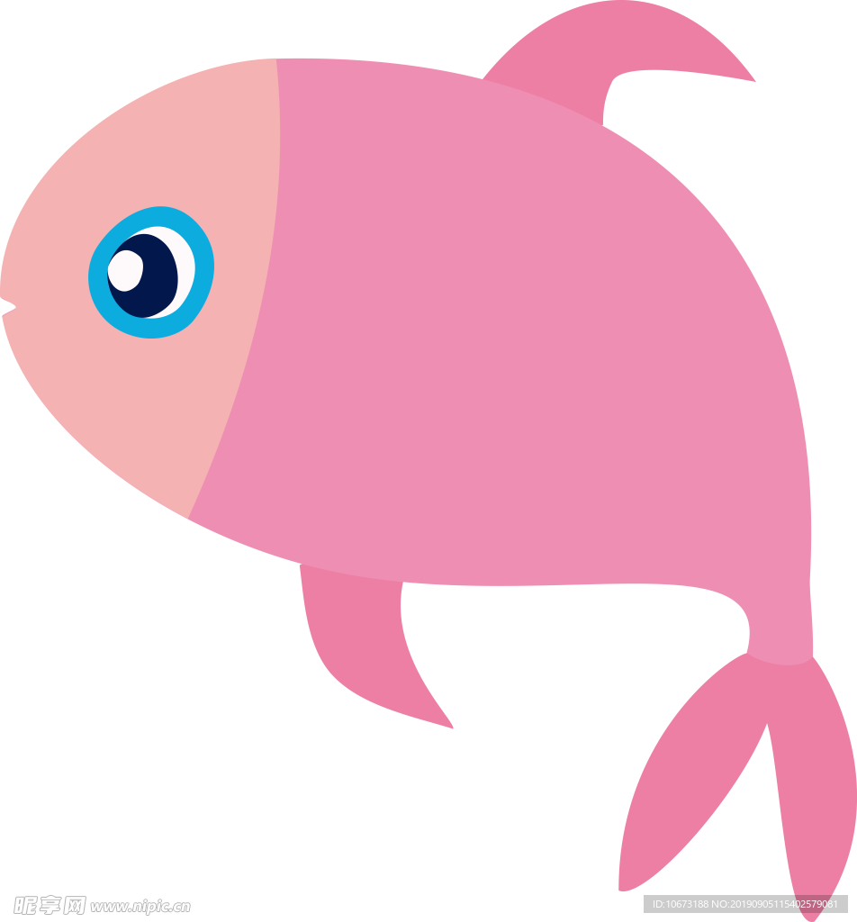 卡通海洋生物