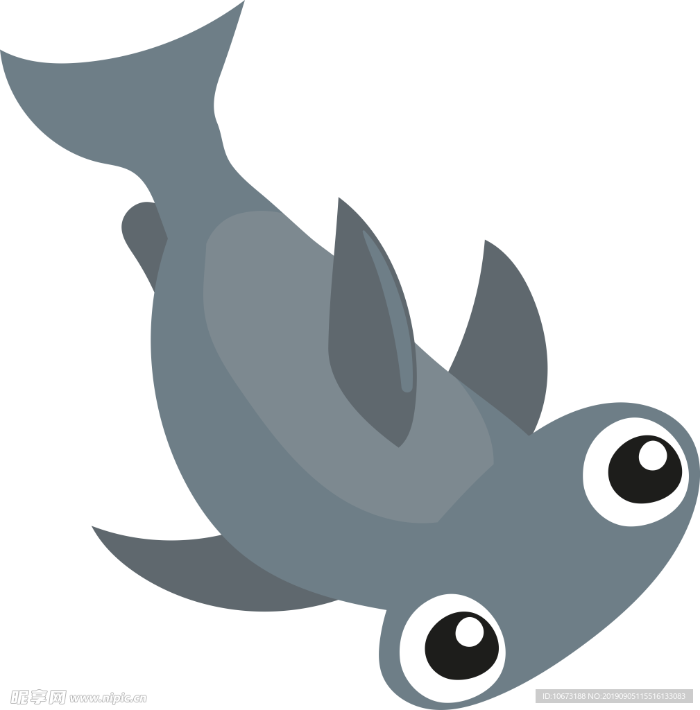 卡通海洋生物