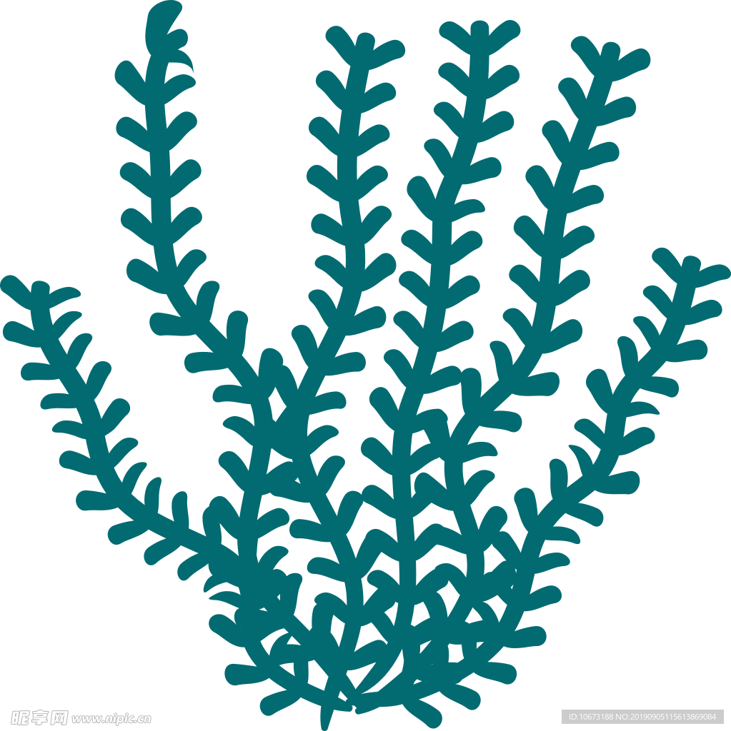 卡通海洋生物
