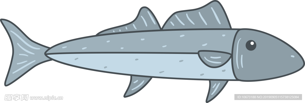 卡通海洋生物