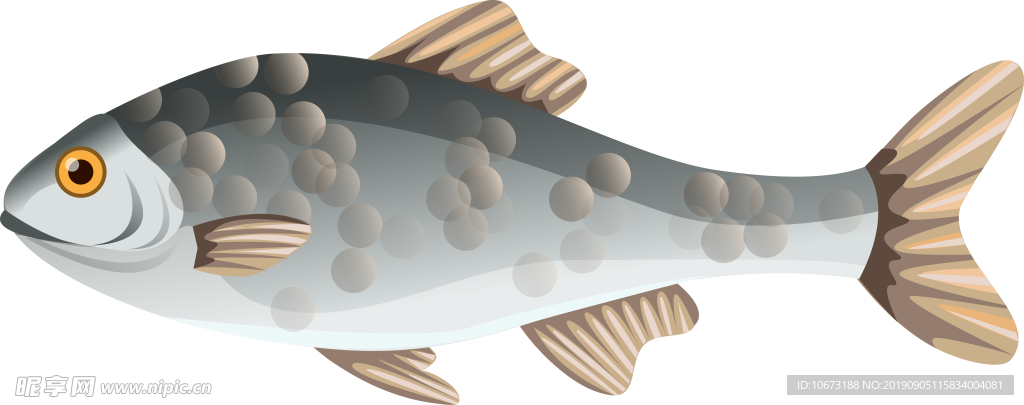 卡通海洋生物