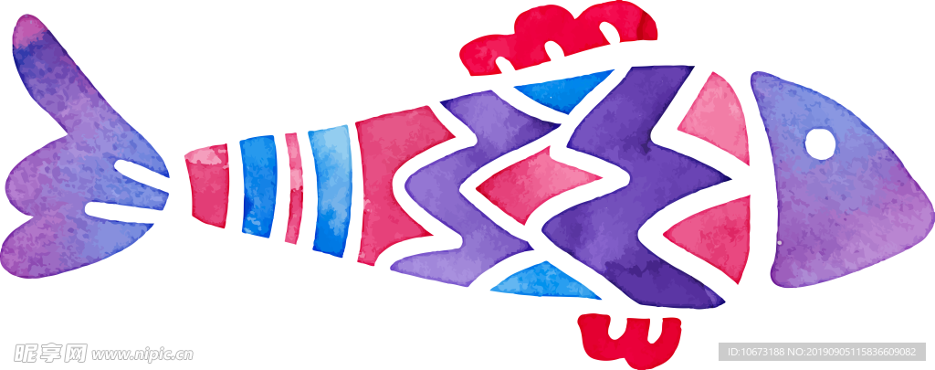 卡通海洋生物
