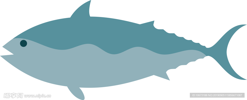 卡通海洋生物