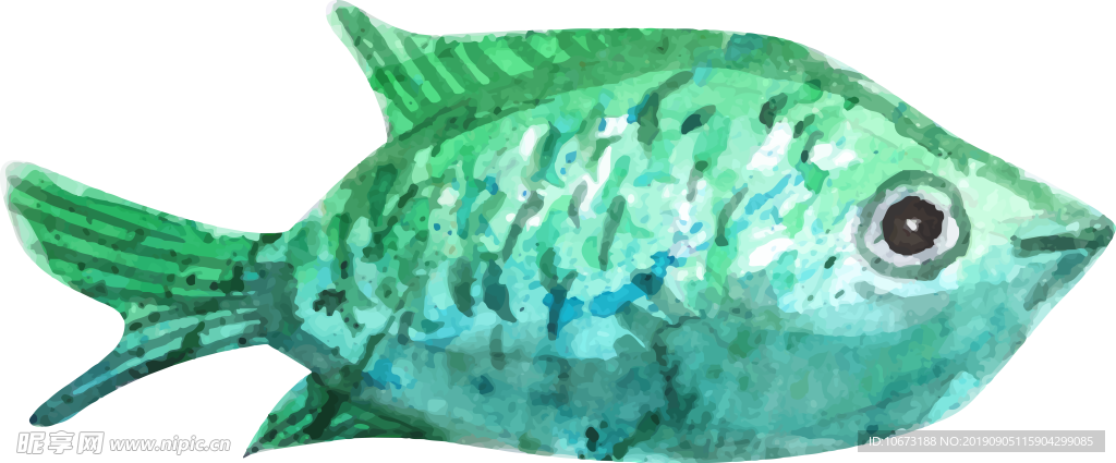 卡通海洋生物
