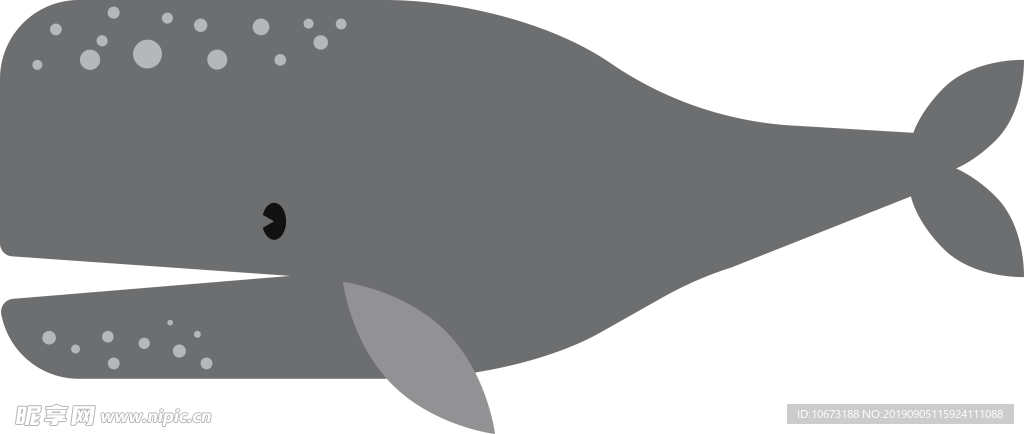 卡通海洋生物