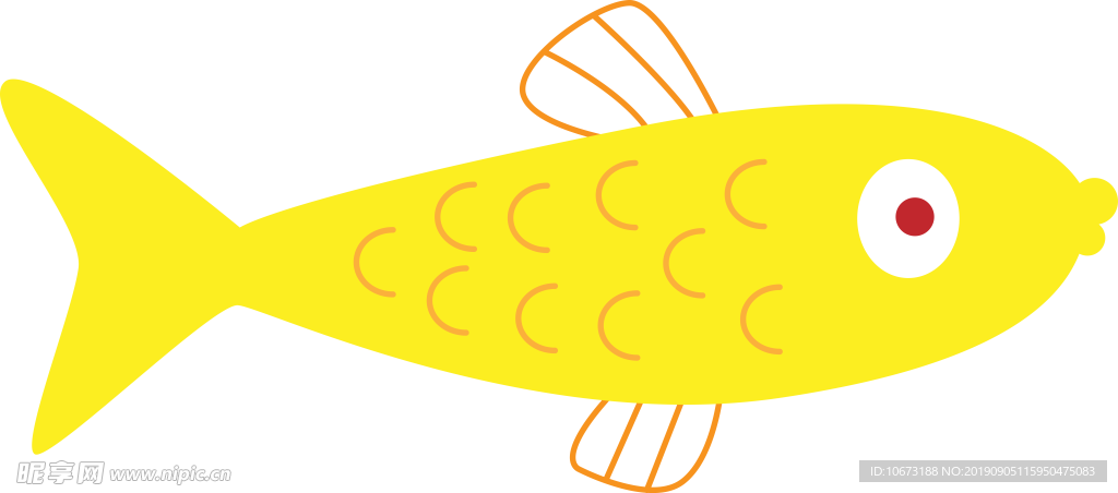 卡通海洋生物