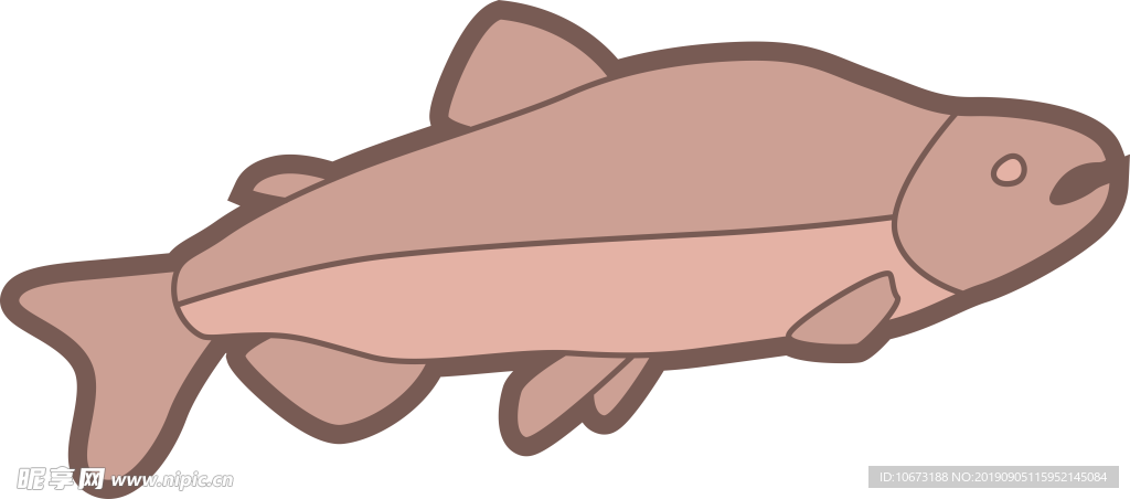 卡通海洋生物