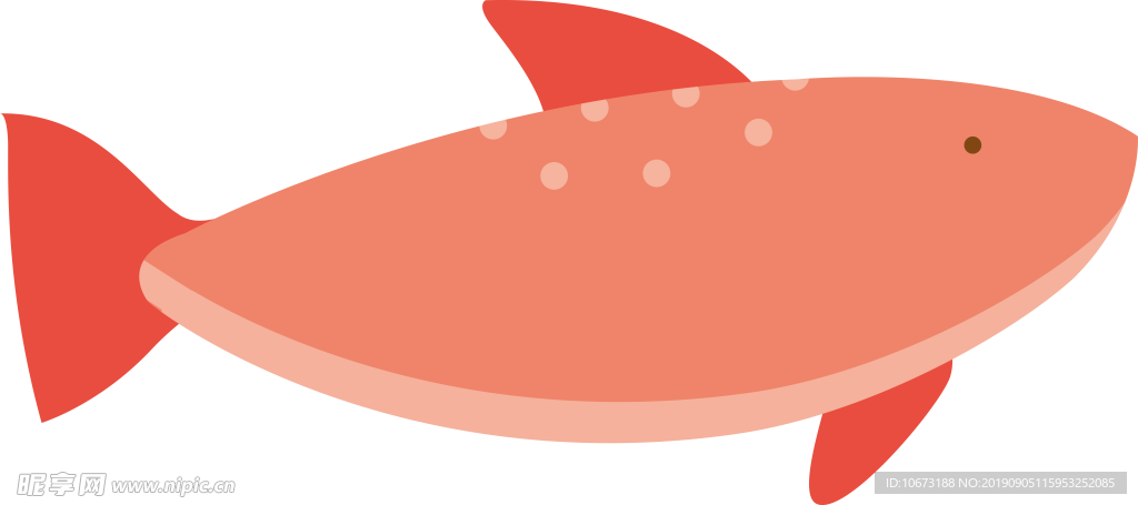卡通海洋生物