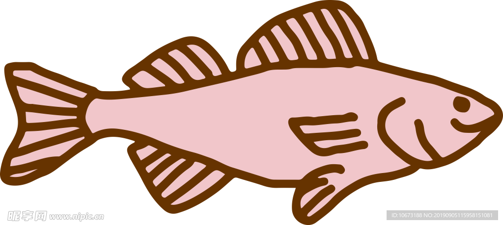 卡通海洋生物