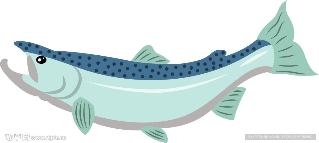 卡通海洋生物