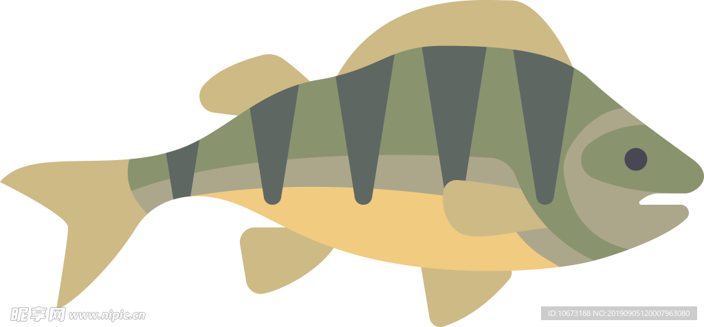 卡通海洋生物