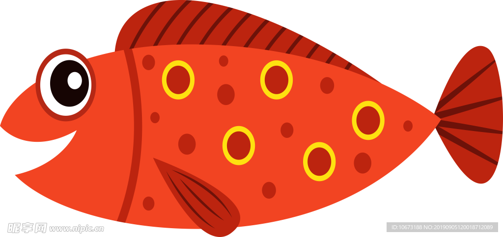 卡通海洋生物
