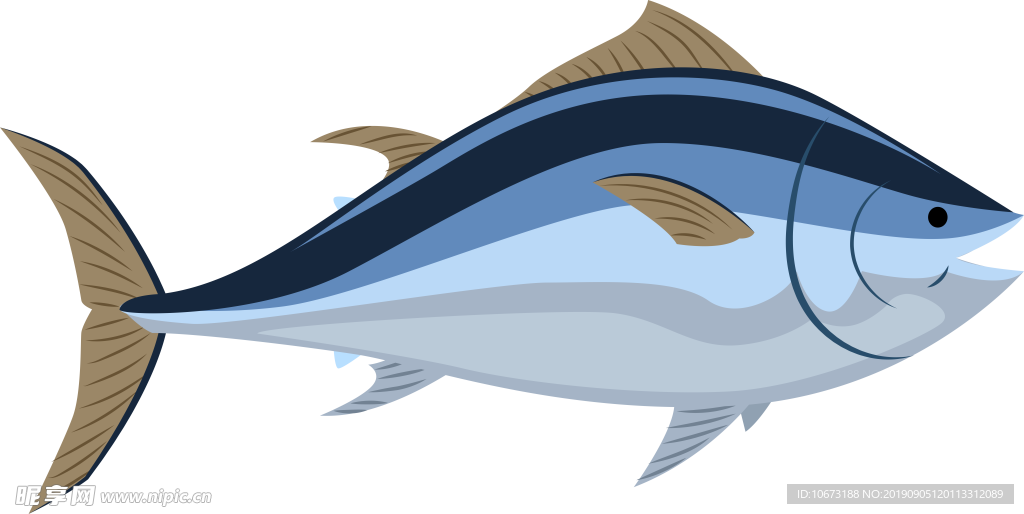 卡通海洋生物