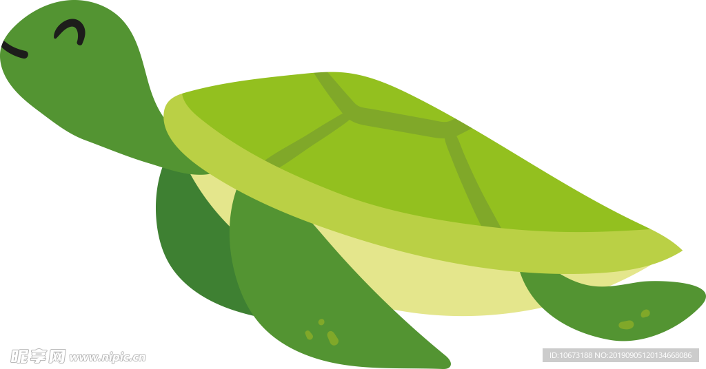 卡通海洋生物