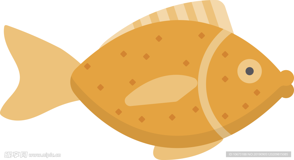 卡通海洋生物
