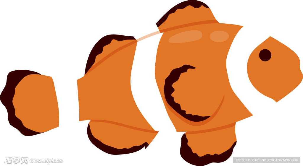 卡通海洋生物