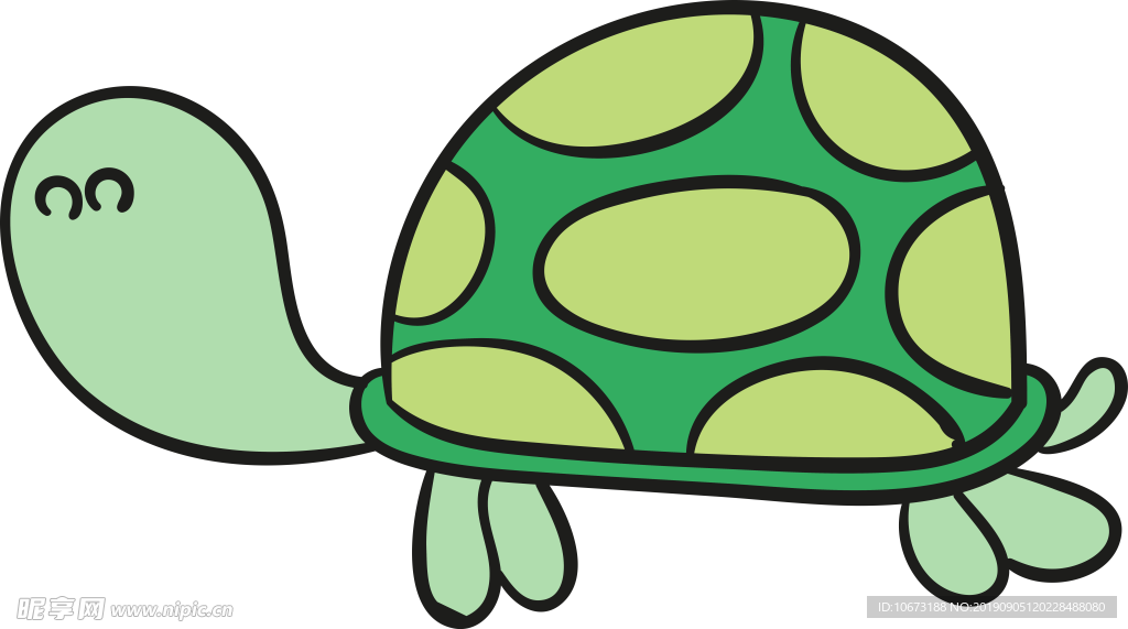 卡通海洋生物