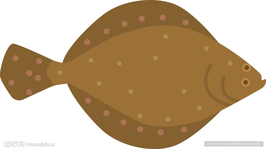 卡通海洋生物