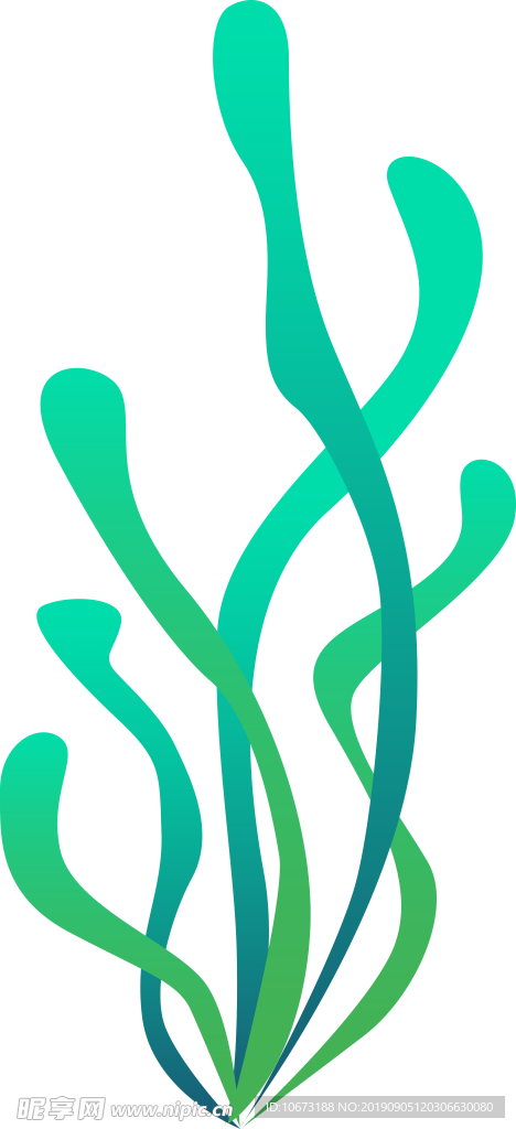 卡通海洋生物