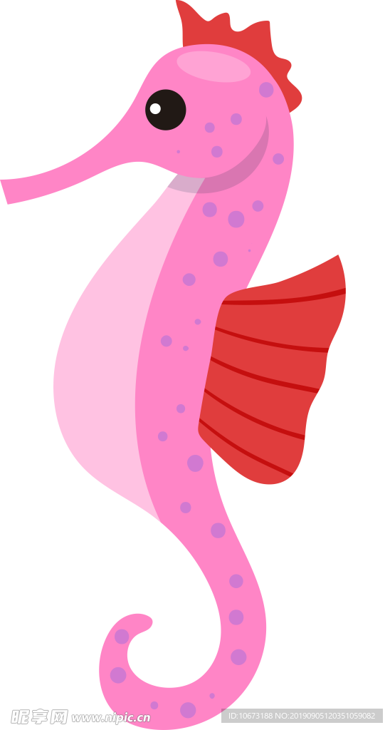 卡通海洋生物