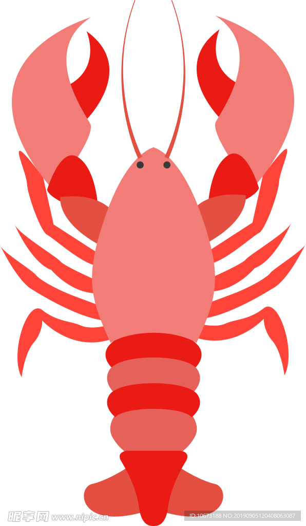 卡通海洋生物