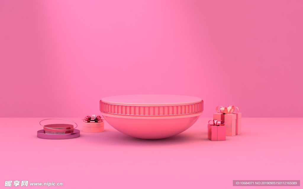 高清创意C4D立体背景图片