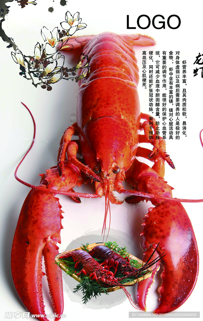 龙虾海报
