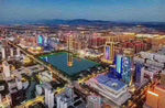 洛阳市街景油画效果图
