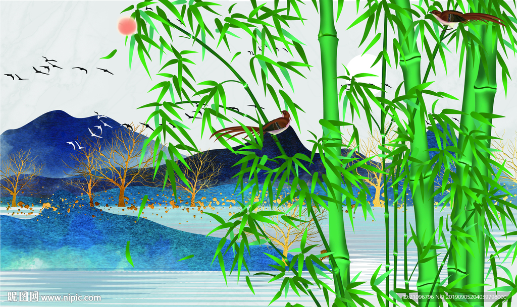 电视背景