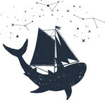 北欧星空印花