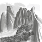 原创PS山水画
