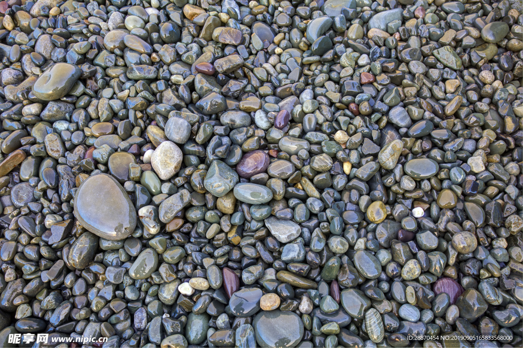 海滩岩石