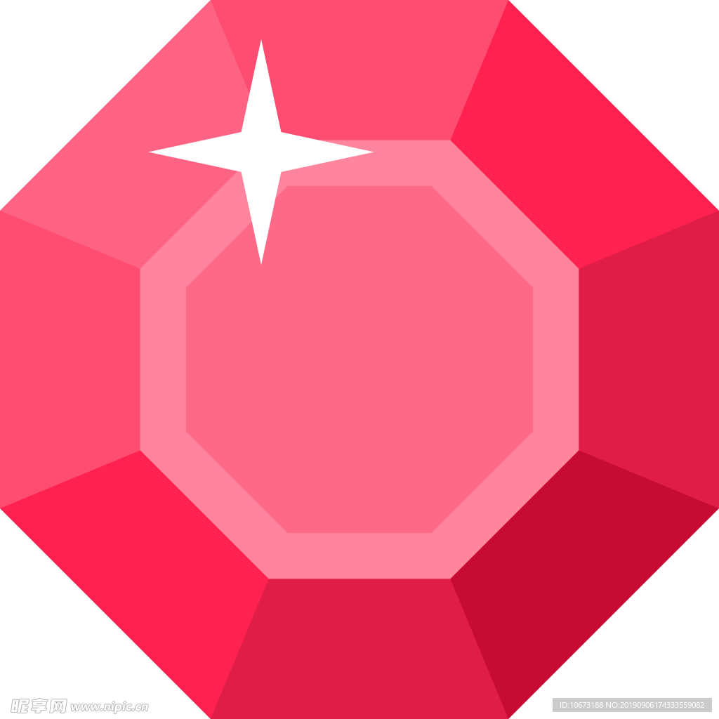 卡通宝石