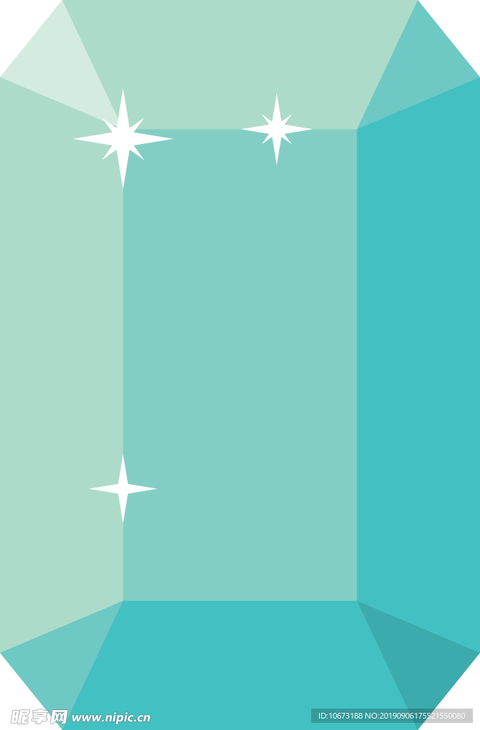 卡通宝石