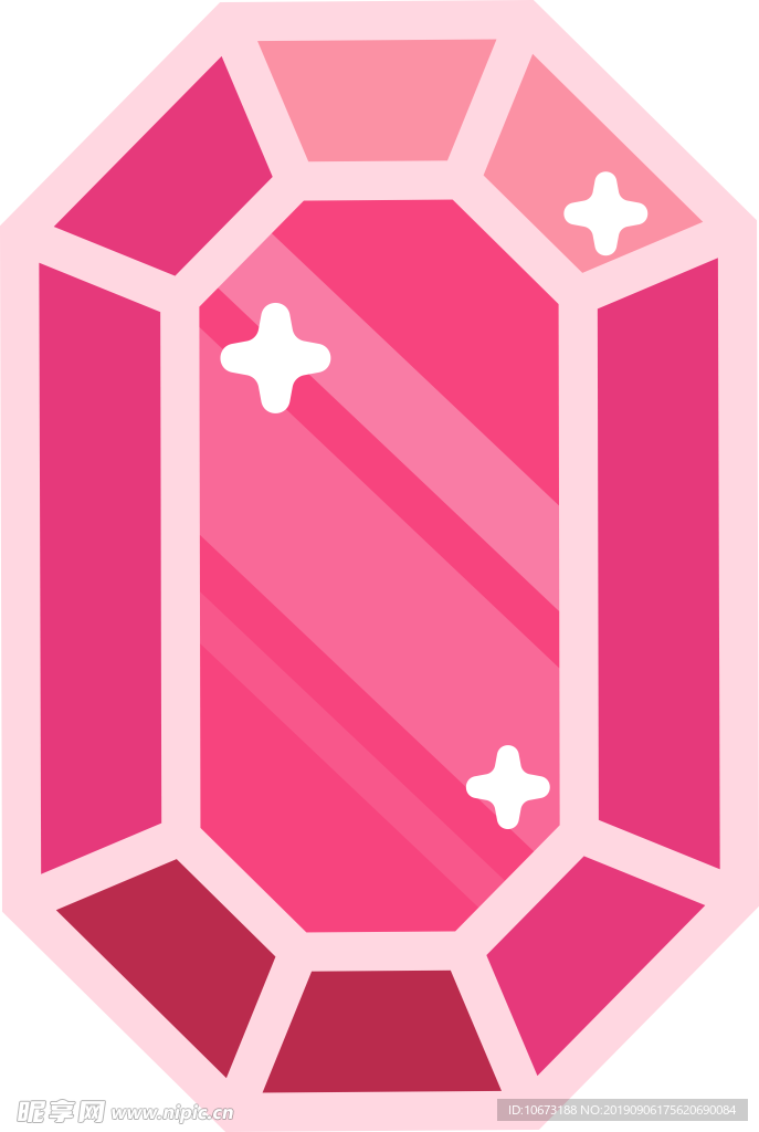 卡通宝石