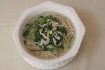 青菜鸡丝面