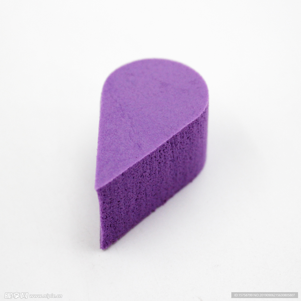 紫色化妆棉