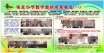 学校教学教研展板