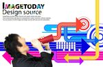创意箭头指示