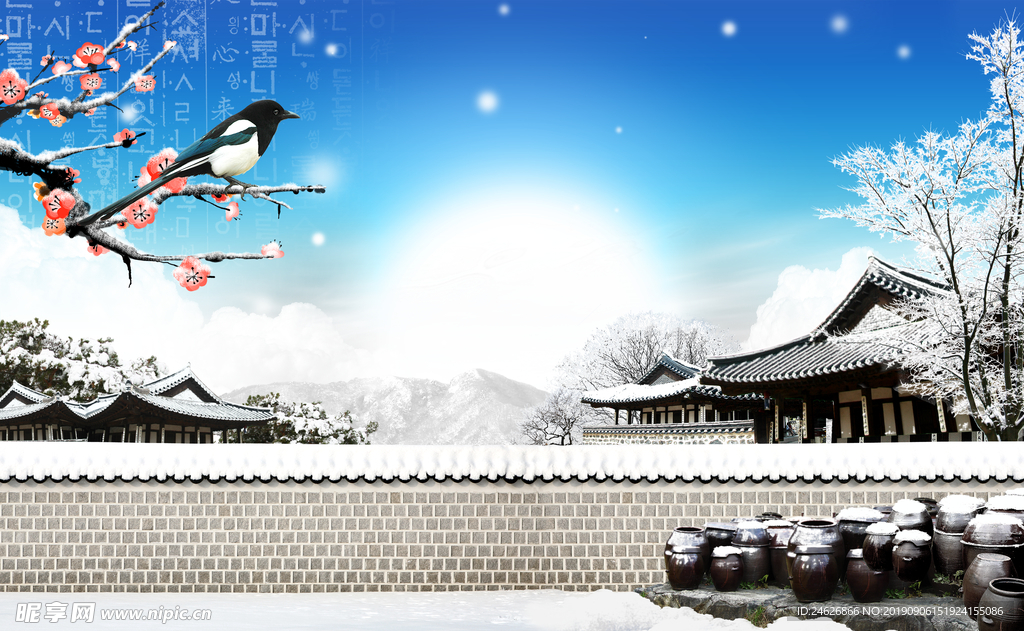 冬季雪景