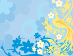 花卉 花朵 矢量图 装饰画