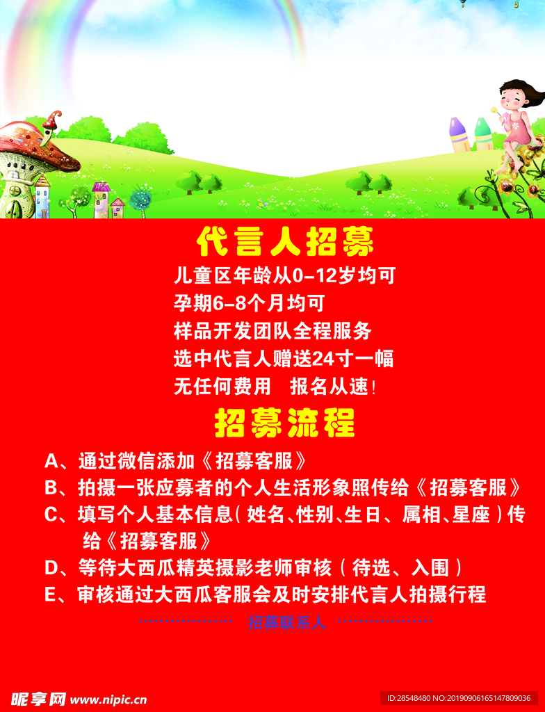 招聘海报