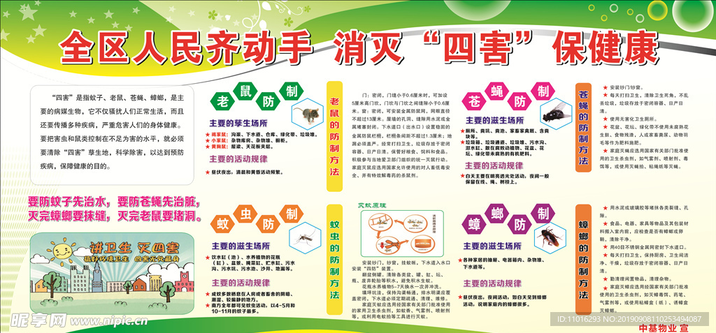 除四害版面