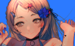 女孩卡通插画动漫人物
