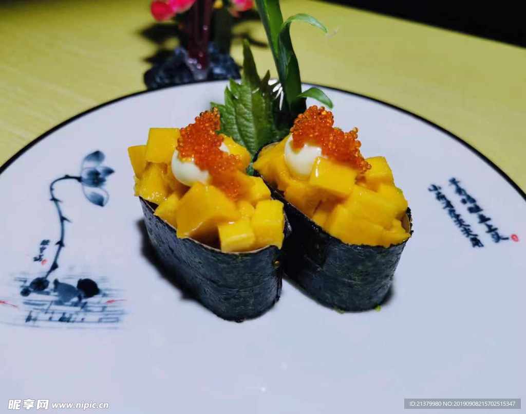 寿司 日本 海鲜 健康 美食