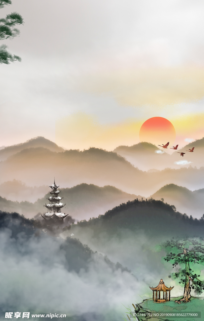 中国风背景