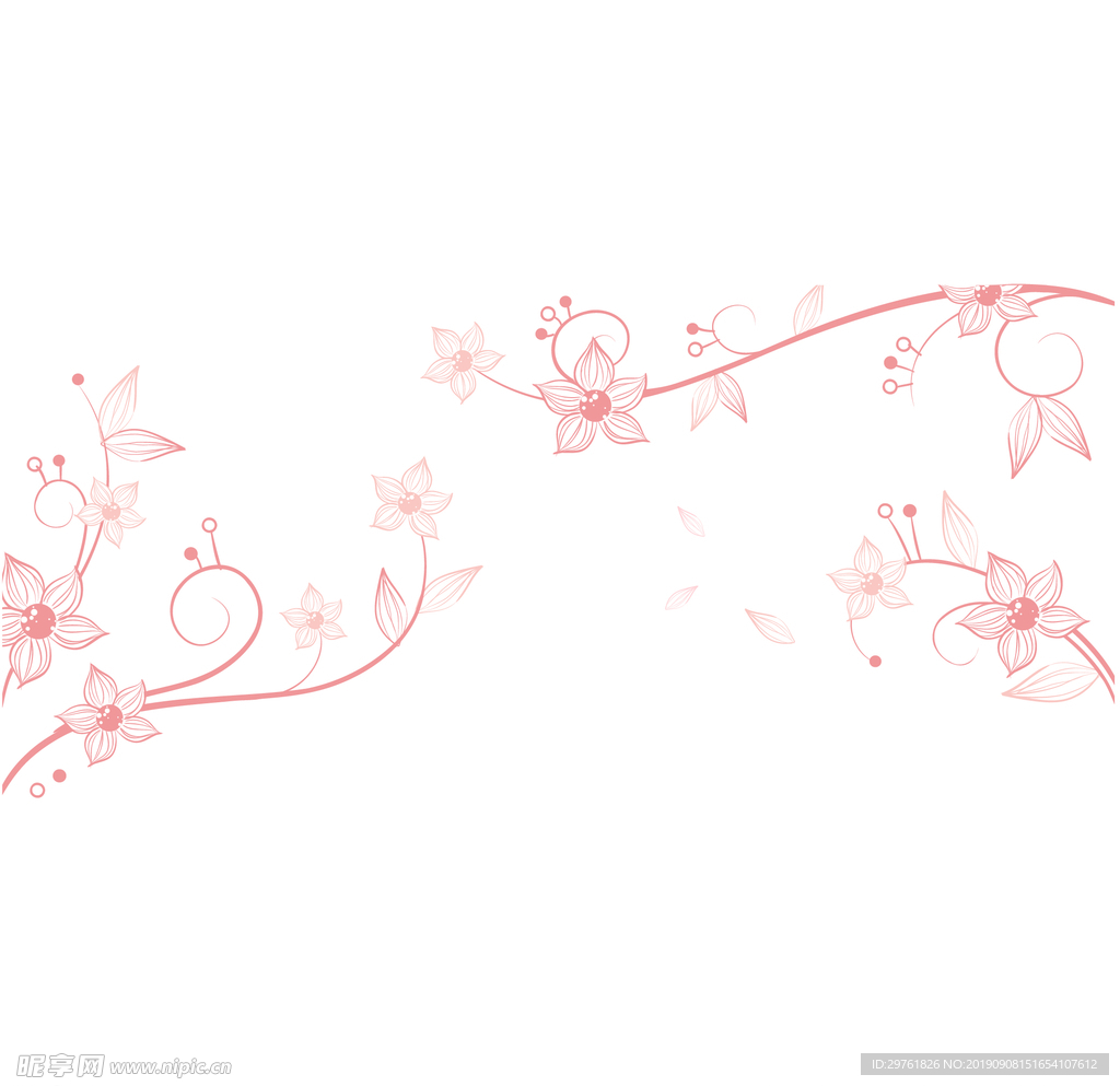 优美花纹