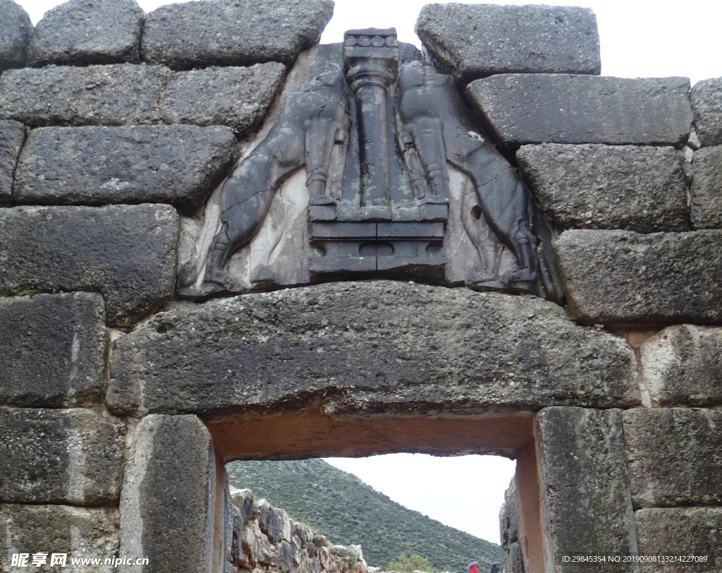 雕塑石像素材